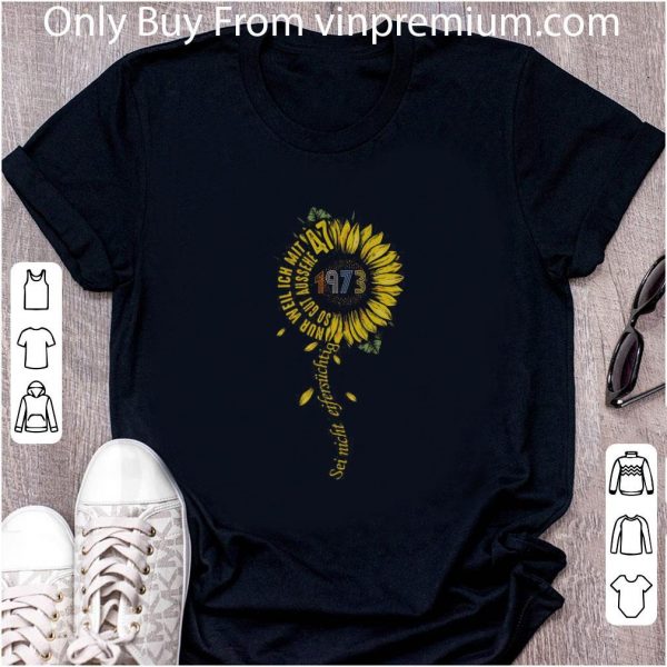 Great Sei nicht eifersüchtig 1973 Sunflower shirt 2