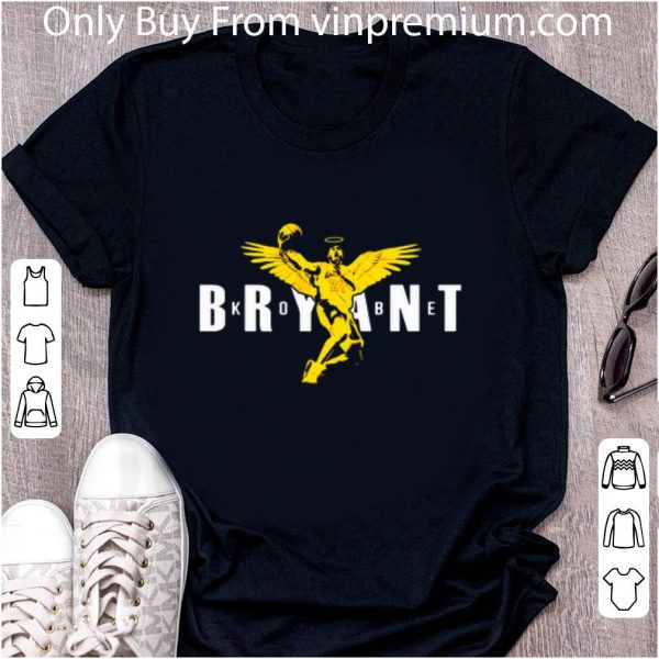 Premium Kobe Bryant Angel Los Angeles Lakers NBA Legend shirt 2