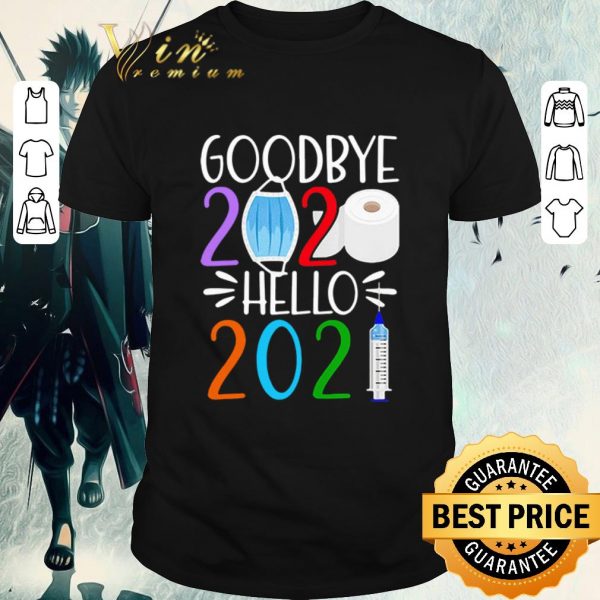 Awesome Goodbye 2020 hello 2021 shirt 1