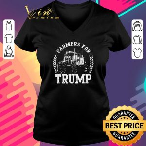 Awesome Farmers For Trump 2020 Election Farming Farmer Usa shirt 5