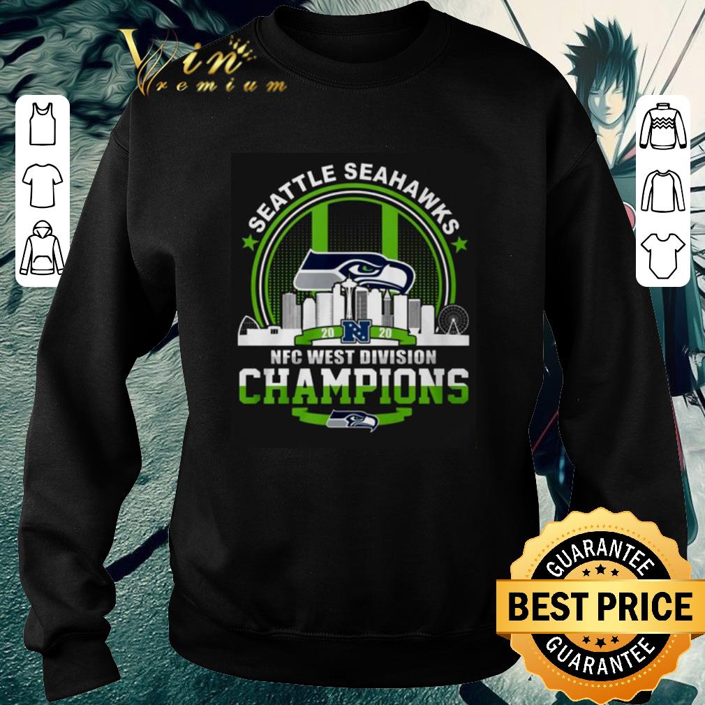 Funny NFC 2020 Seattle Seahawks West Division Champions shirt