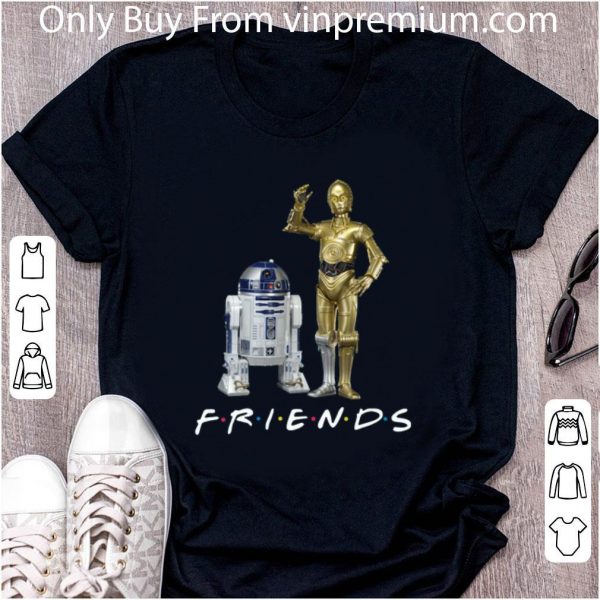 Great r2-d2 and c-3po Friends shirt 2
