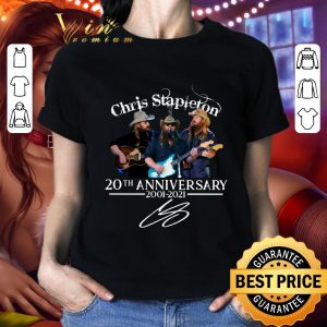 Hot Chris Stapleton 20th Anniversary 2001-2021 Signature shirt 5