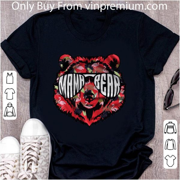 Top Mama Bear Face shirt 2