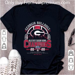 Nice Georgia Bulldogs Allstate Sugar Bowl Champions 20 20 shirt 4