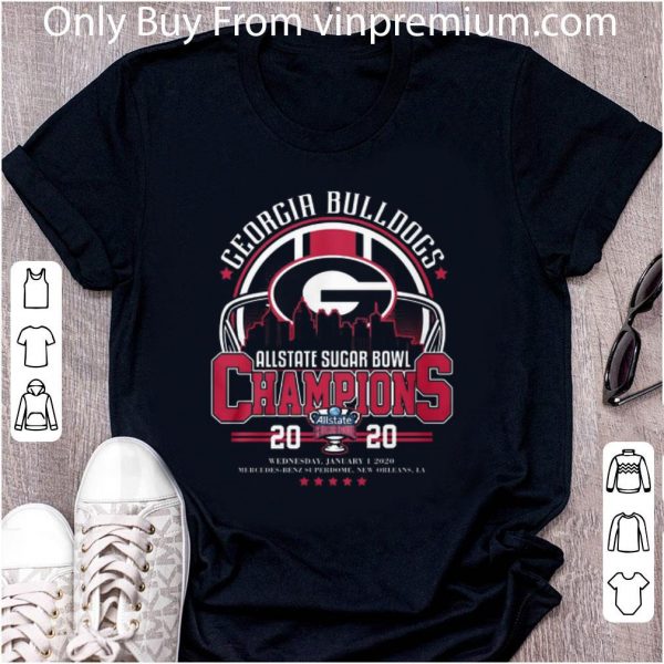 Nice Georgia Bulldogs Allstate Sugar Bowl Champions 20 20 shirt 2