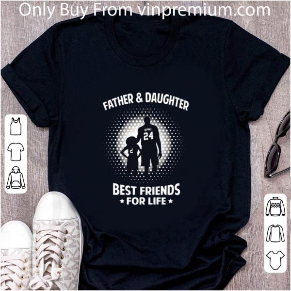 Top Kobe Bryant And Gianna Bryant Father And Daughter Best Friends For Life shirt 2