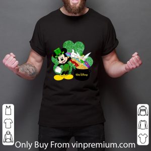 Nice St. Patrick’s Day Mickey Rapper Walt Disney shirt 5