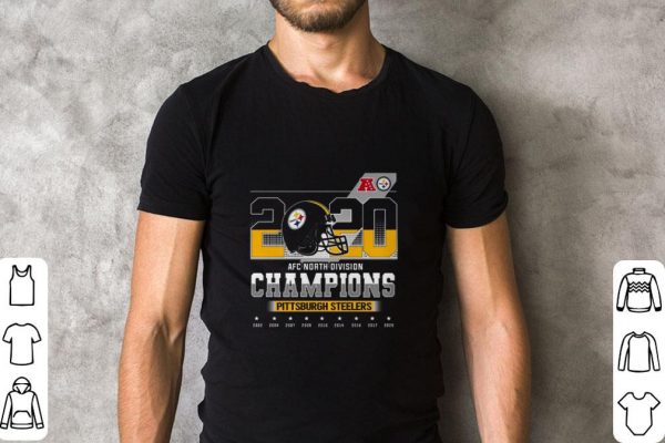 Hot 2002-2020 AFC North Division Champions Pittsburgh Steelers shirt 2