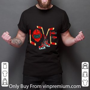 Top Love Ice Hockey Valentines Day shirt 5