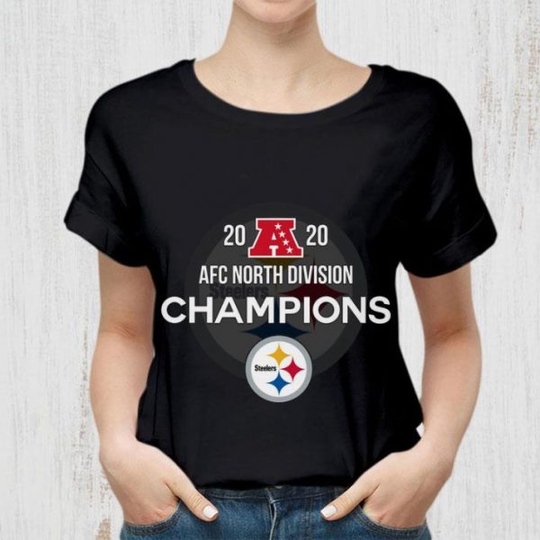 Original Logo Pittsburgh Steelers 2020 AFC North Division Champions shirt 2