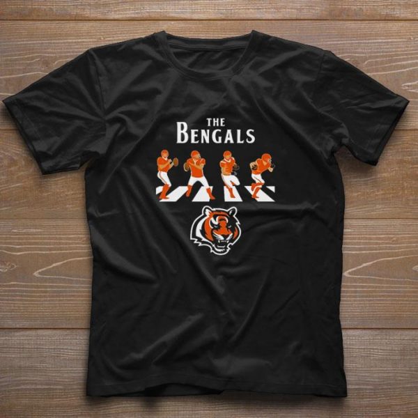 Top The Cincinnati Bengals Football Abbey Road shirt 1