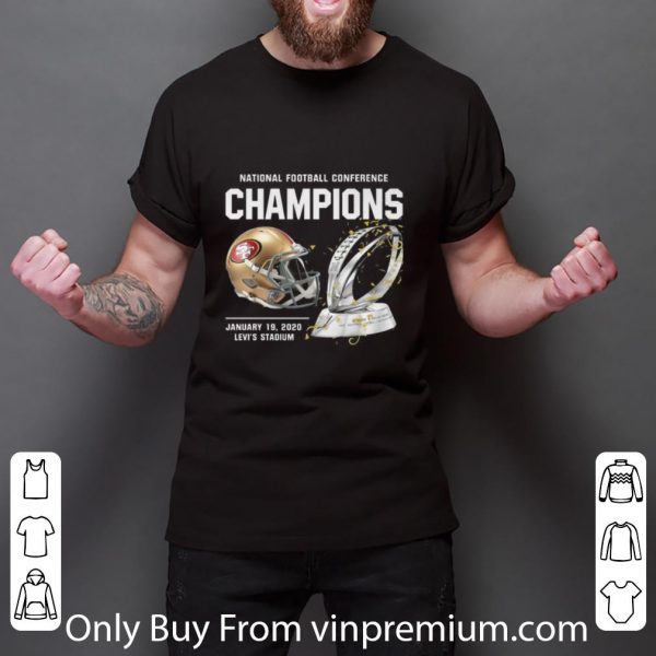Top National Football Conference Champions San Francisco 49ers Levi's Stadium shirt 3