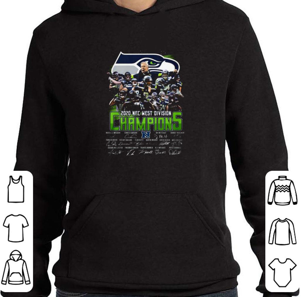 Official Seattle Seahawks Team Players 2020 NFC West Division Champions shirt 7 Official Seattle Seahawks Team Players 2020 NFC West Division Champions shirt