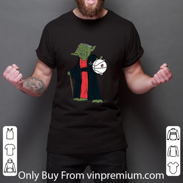 Top Master Yoda Portland Trail Blazers shirt 3