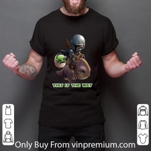 Premium Star Wars Baby Yoda And Jaster Mereel This Is The Way shirt 5