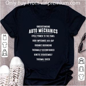 Hot Understanding auto mechanics cycle power to the panel shirt 4