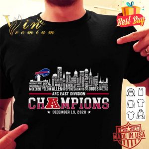 Hot Buffalo Bills AFC East Division Champions 2020 Name Players shirt 5