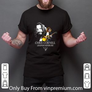 Nice Chris Cornell member Soundgarden and Audioslave Legends Never Die signature shirt 5