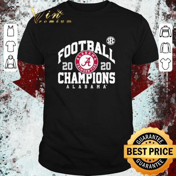 Awesome Football 2020 Champions Alabama Crimson Tide shirt 1