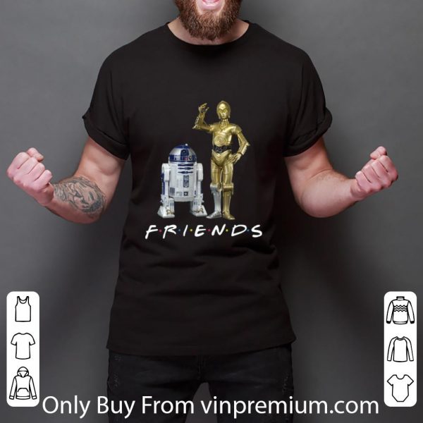 Great r2-d2 and c-3po Friends shirt 3
