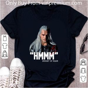 Official The Witcher Hmmm Geralt Of Rivia signature shirt 4