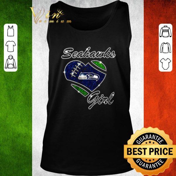 Premium Seattle Seahawks Girl Heart shirt 2