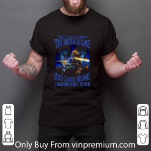 Nice Comfortably Numb lyrics Pink Floyd Delicate Sound of Thunder shirt 5