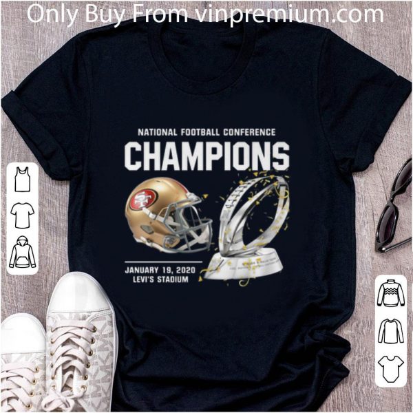 Top National Football Conference Champions San Francisco 49ers Levi's Stadium shirt 2