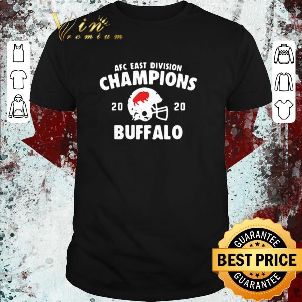 Hot AFC east division Champions 2020 Buffalo Bills shirt 1