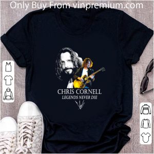 Nice Chris Cornell member Soundgarden and Audioslave Legends Never Die signature shirt 4