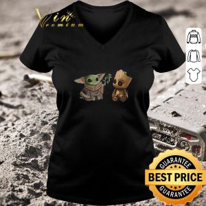 Hot Baby Yoda And Baby Groot Frog shirt 5