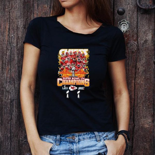 Hot Chiefs Super Bowl LIV Champs shirt 1