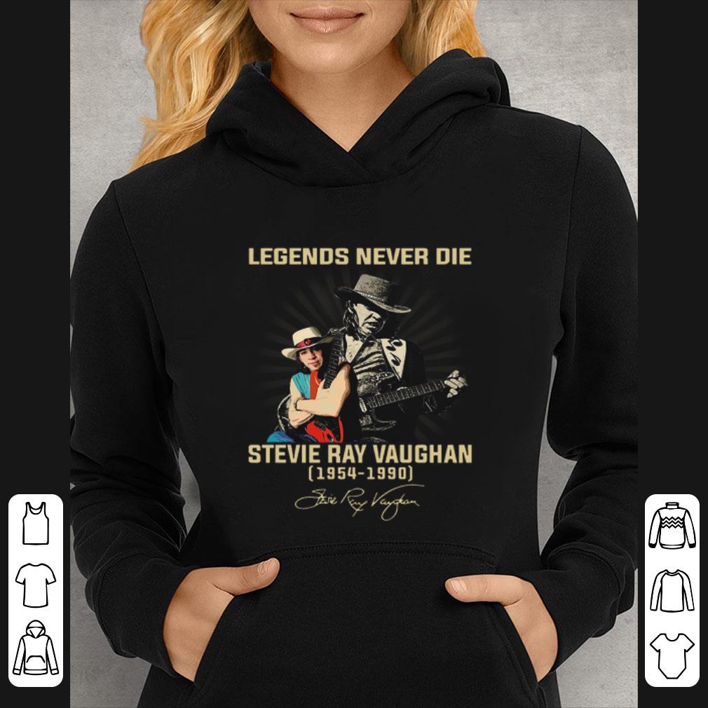 Top Legends Never Die Stevie Ray Vaughan 1954 1990 Signature shirt