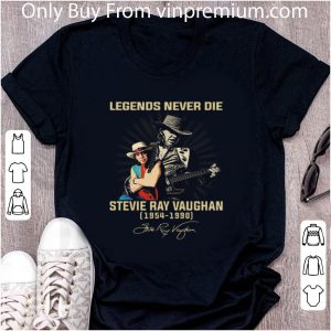 Top Legends Never Die Stevie Ray Vaughan 1954 1990 Signature shirt 4