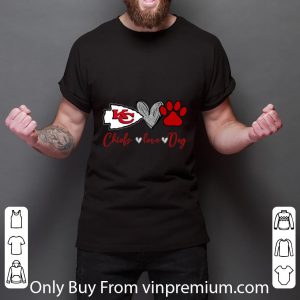 Nice Chieds Peace Love Dog shirt 5