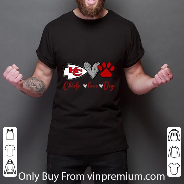 Nice Chieds Peace Love Dog shirt 3