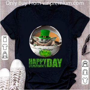Nice Star Wars Baby Yoda Happy St Patrick’s Day shirt 4