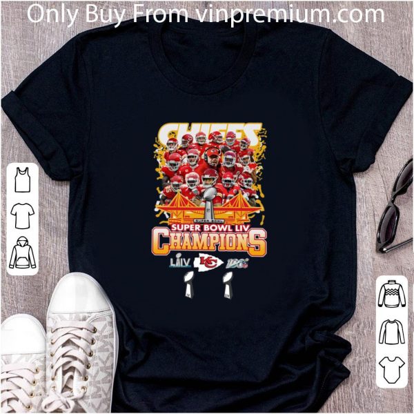 Hot Chiefs Super Bowl LIV Champs shirt 2