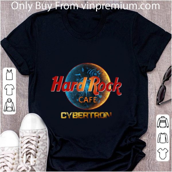 Awesome Hard Rock Cafe Cybertron Transformer shirt 2