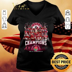Hot Champions Alabama Crimson Tide 31-14 Notre Dame Rose Bowl Game shirt 6