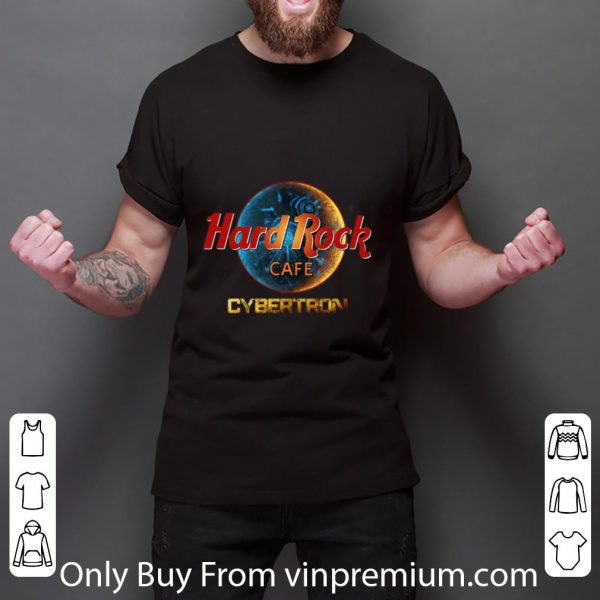 Awesome Hard Rock Cafe Cybertron Transformer shirt 3