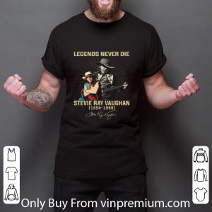 Top Legends Never Die Stevie Ray Vaughan 1954 1990 Signature shirt 5