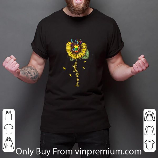Top Love Autism You Are My Sunshine shirt 3