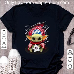 Hot Baby Yoda Blood Inside Bayern München shirt 4
