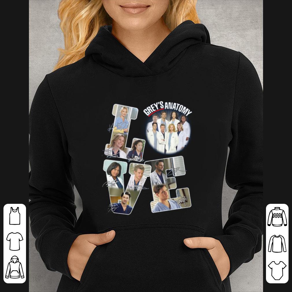 Original Love Grey’s Anatomy Signatures shirt