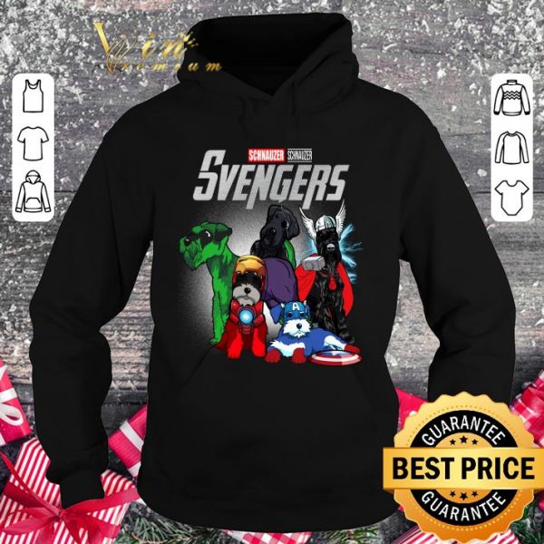 Original Miniature Schnauzer Svengers Avengers Endgame Infinity War shirt 4