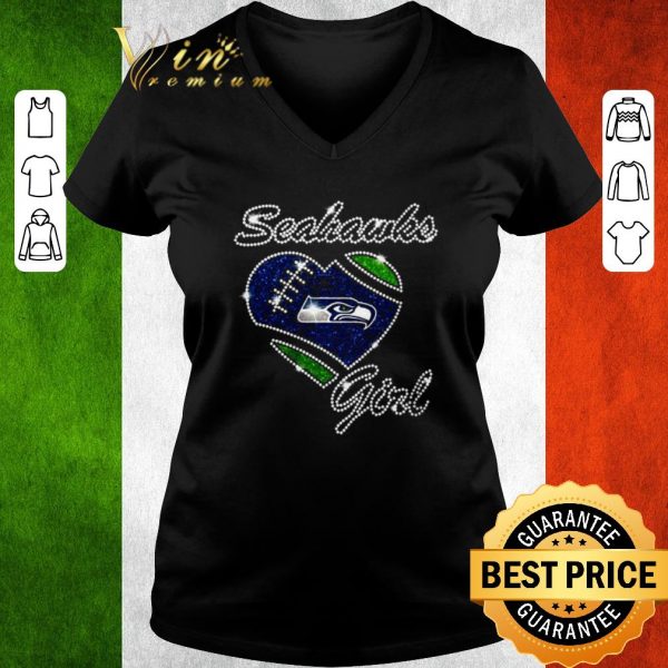 Premium Seattle Seahawks Girl Heart shirt 3