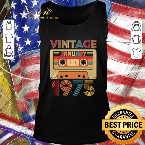 Funny Vintage January 197 Retro shirt 2