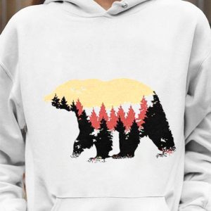 Funny Bear Tree Forest shirt 7